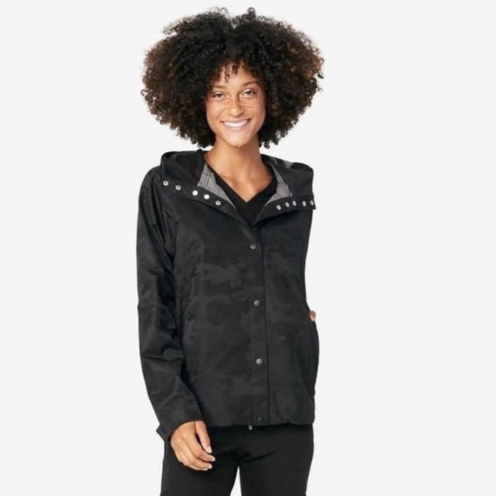 FIGS Monochrome Wind Breaker/Raincoat